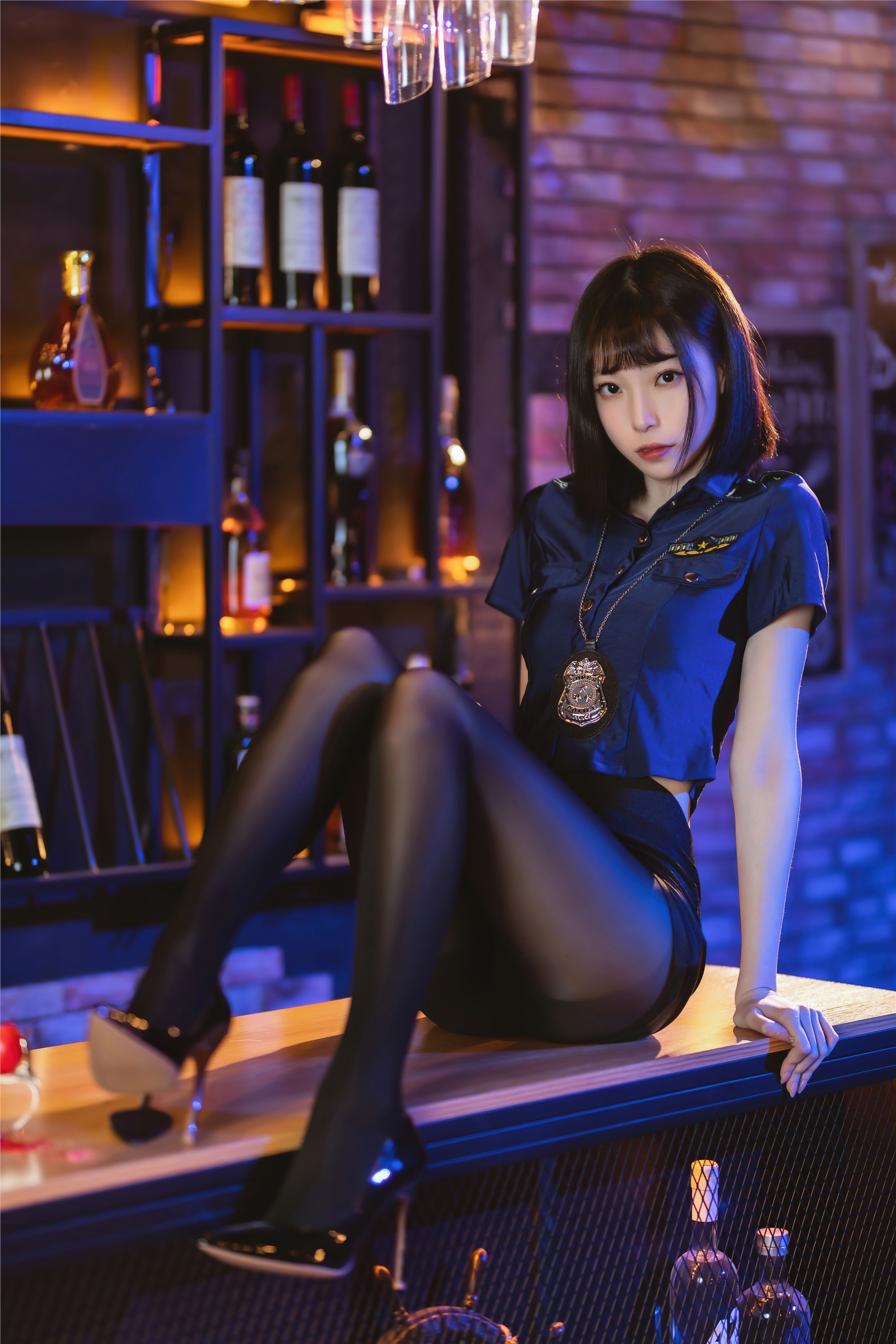 许岚LAN – NO.022 黑丝制服